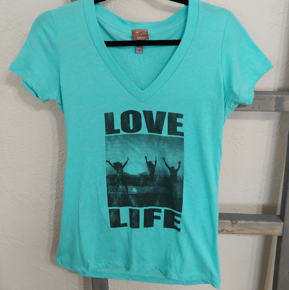 Vintage Love Life Tshirt
